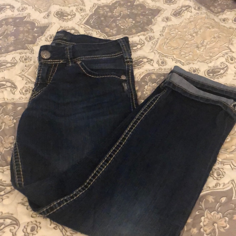 Silver suki Capri jeans size 27